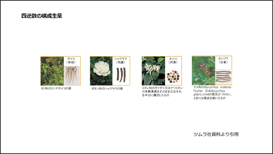 四逆散の構成生薬