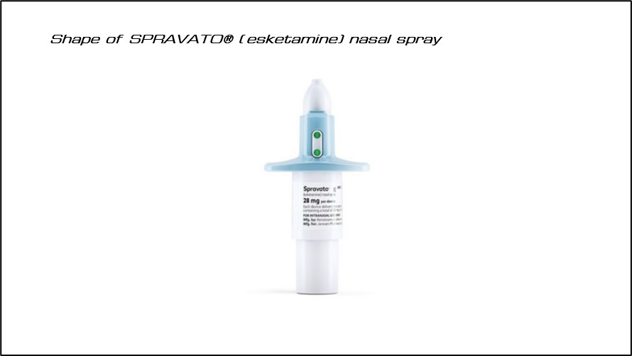 Shape of SPRAVATO®(esketamine)nasal spray