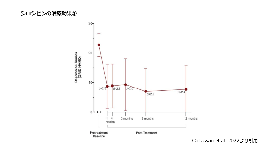 シロシビンの治療効果①